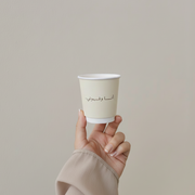 Qasayed/Double Paper Cups -Me & My Coffee- 24pcs